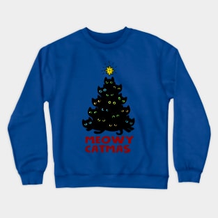 Meowy Catmas Crewneck Sweatshirt